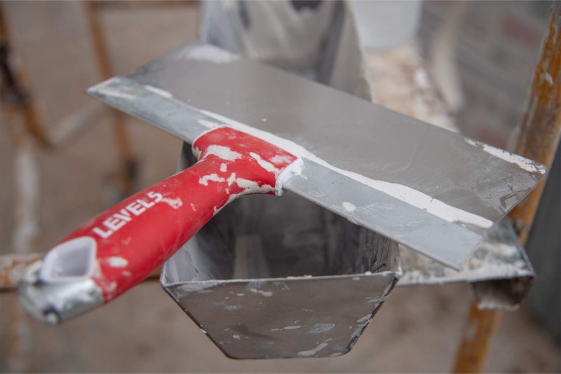 Level-5 12" Big Back Taping Knife | LEVEL5 | Stainless Steel w/Soft Grip Handle | 5-194 - Image 5